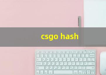 csgo hash